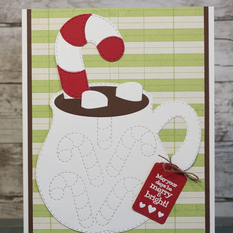 Christmas Candy Bar Metal Cutting Dies Stencils for DIY Scrapbooking Paper Craft Stamps Die Cut Card Making Xmas Gift | Дом и сад