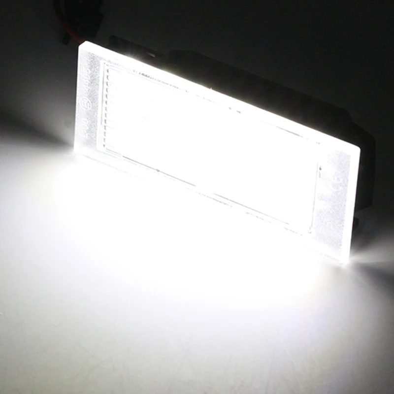 2 шт./компл. SUNKIA 18SMD Автомобильные светодиодные подсветки номерного знака с