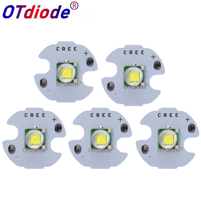 20 шт. CREE XML XM-L T6 LED U2 10 Вт белый теплый высокомощный светодиодный чип-эмиттер с