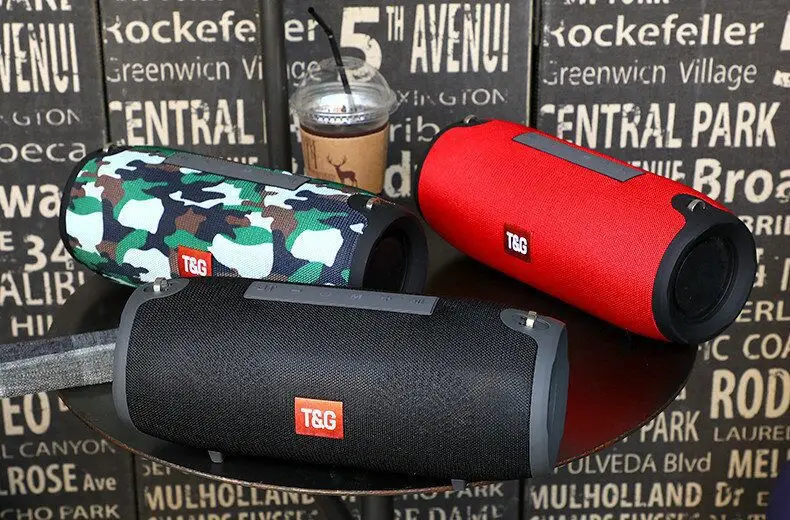 TG125 беспроводной altavoz parlante bocina Bluetooth динамик открытый портативный сабвуфер