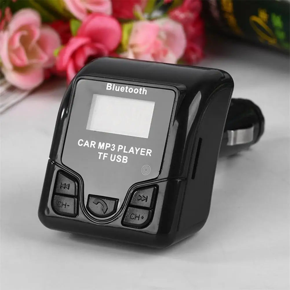 Universal Car MP3 Audio Player FM Modulator Bluetooth Hands Free Wireless With USB Charger LCD Display For Phones Accessories | Автомобили