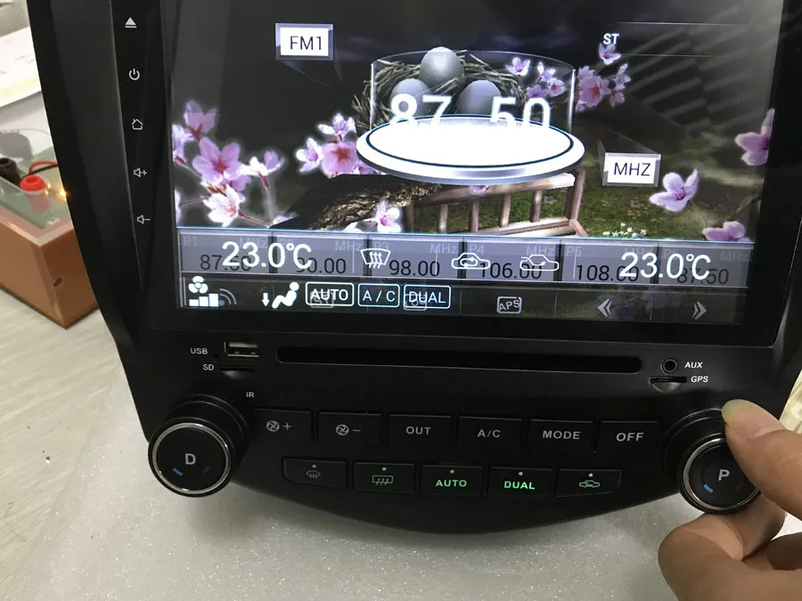 Android 6.0 1024*600 Quad Core 9 &quotCar Радио GPS навигации для Honda Accord 7 2003-2007 бесплатная доставка |