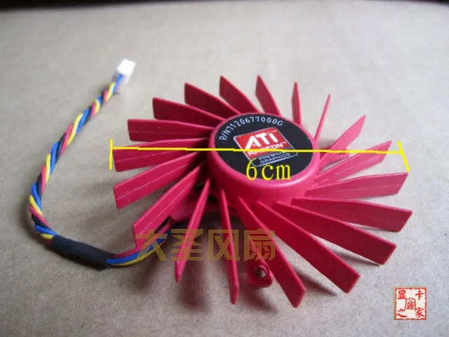 Оригинальный графический вентилятор HD 4850 HD4850 HD4830|graphic fan|fan fan |
