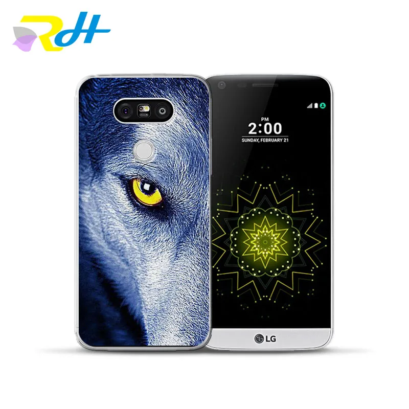Чехол для LG G4 G5 G6 мягкий чехол с волком Q6 Q8 тонкий K4 K7 K8 K10 2017 X Power 2 телефона экраном