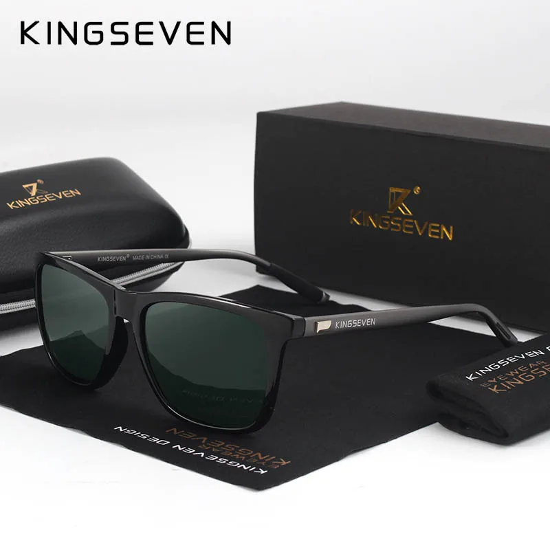 KINGSEVEN новые модные брендовые дизайнерские алюминиевые солнцезащитные очки TR90