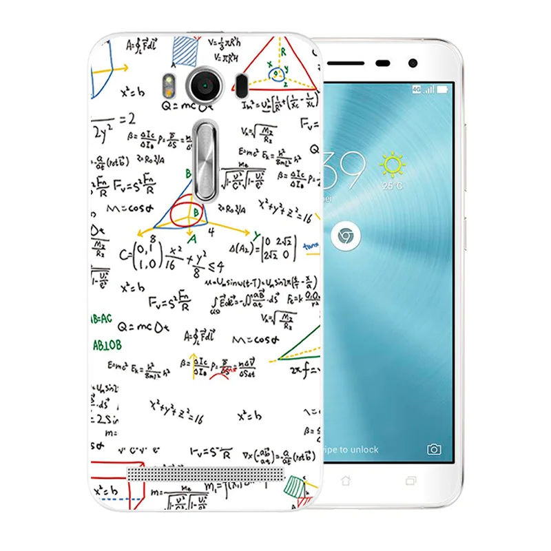 5 0 дюймов для Asus ZenFone 2 Laser ZE500KL Силиконовая задняя крышка цветной прозрачный узор