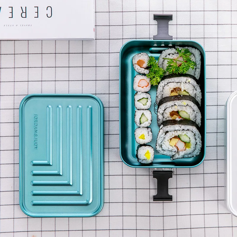 Youpin Jordan&ampJudy Vintage Lunch Box Aluminum Light Portable Safe Outdoor Bowl | Электроника