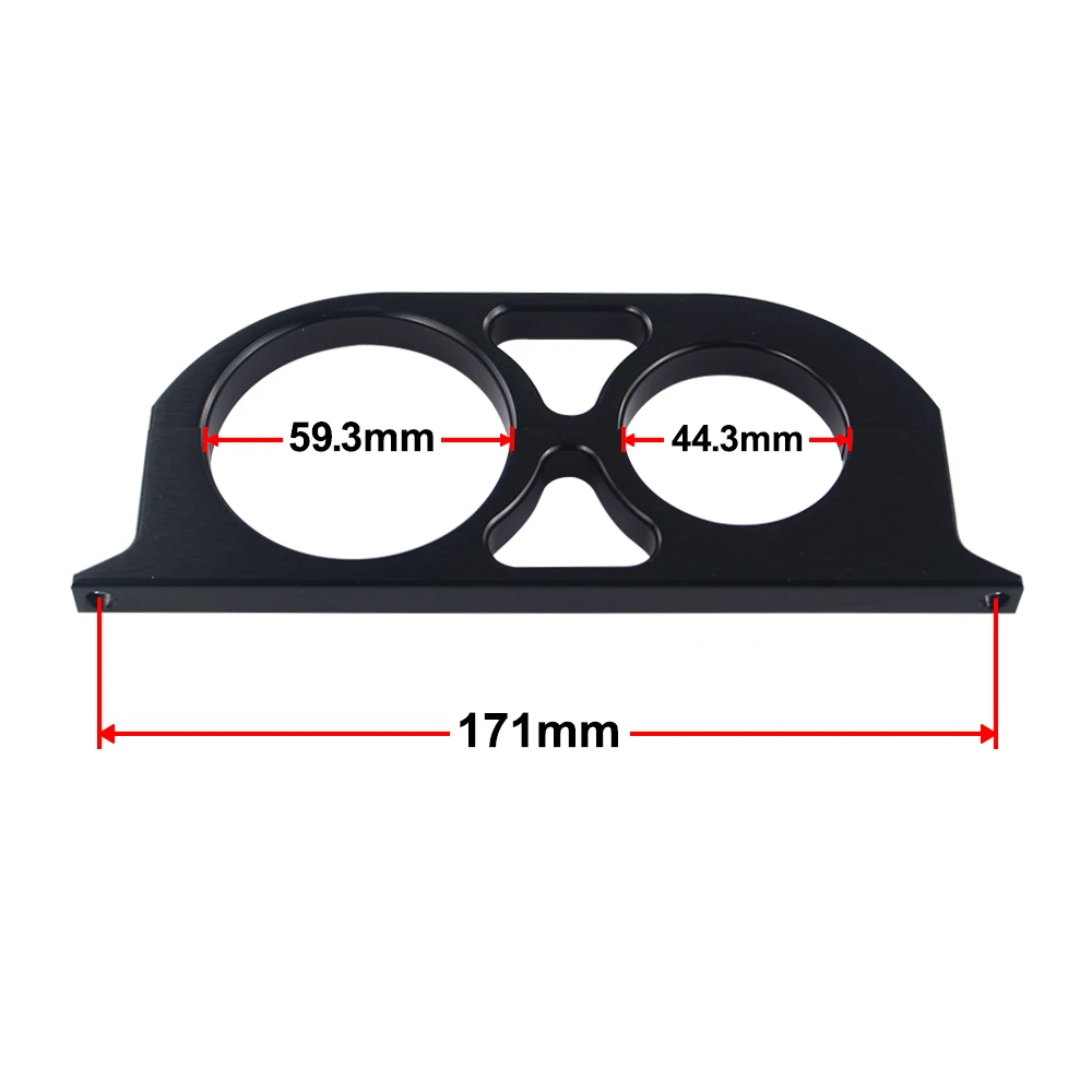 

WLR RACING - 44mm&60mm Dual Double Billet Fuel Pump Filter Mounting Bracket Clamp Kit WLR-LD2651