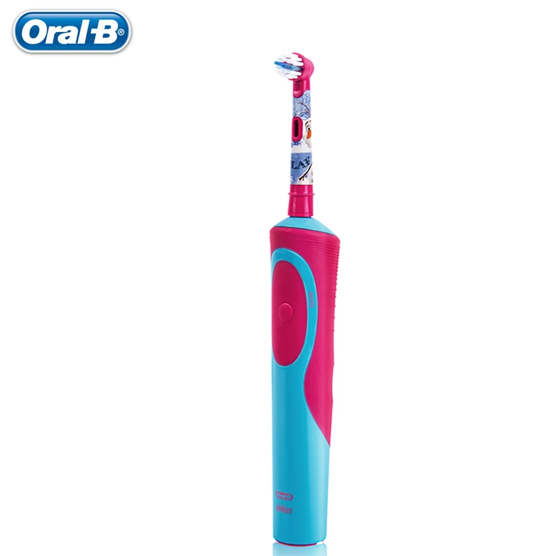 Зубная щетка Oral B детская Водонепроницаемая с мягкой щетиной и таймером на 2