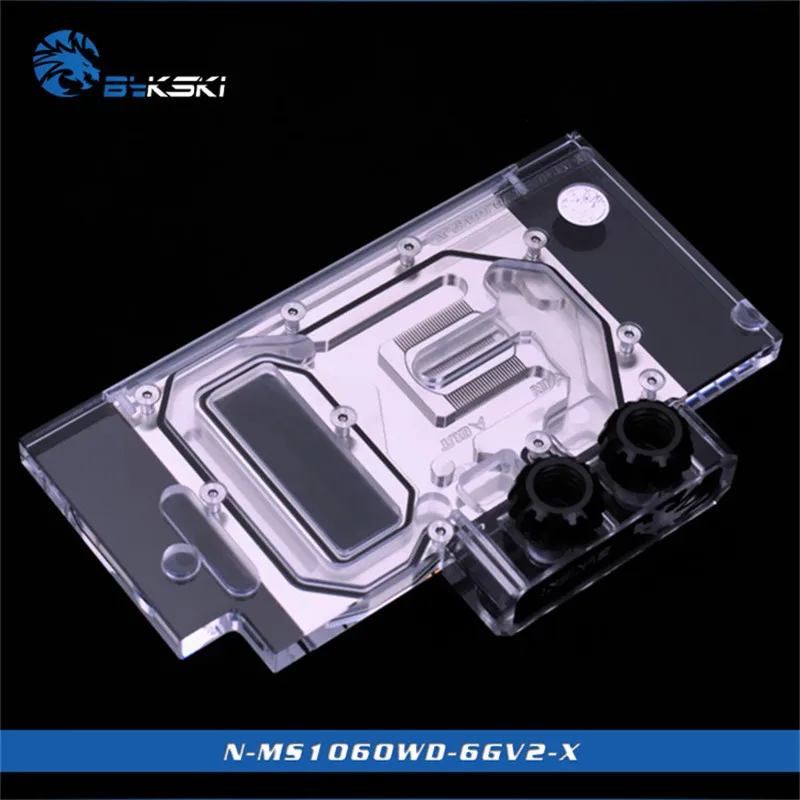 Водяной блок Bykski для графической карты MSI GTX1060 6G OC V2 | Компьютеры и офис
