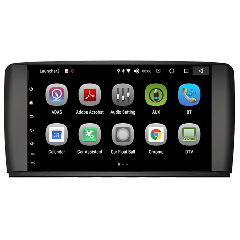 Автомобильный мультимедийный плеер GPS Android 8 0 4G/32G 2 Din для Mercedes/Benz R W251 (2006 г.) R280 R300 R320