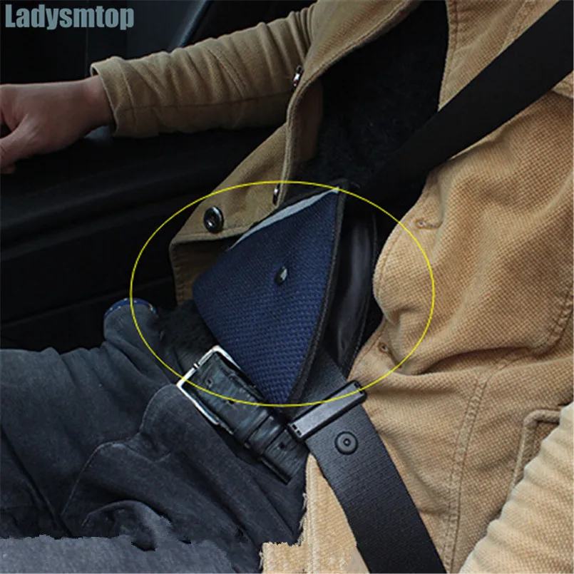 Ladysmtop авто-Стайлинг регулятор ремня безопасности устройства чехол для Jaguar XF XJ XJS XK