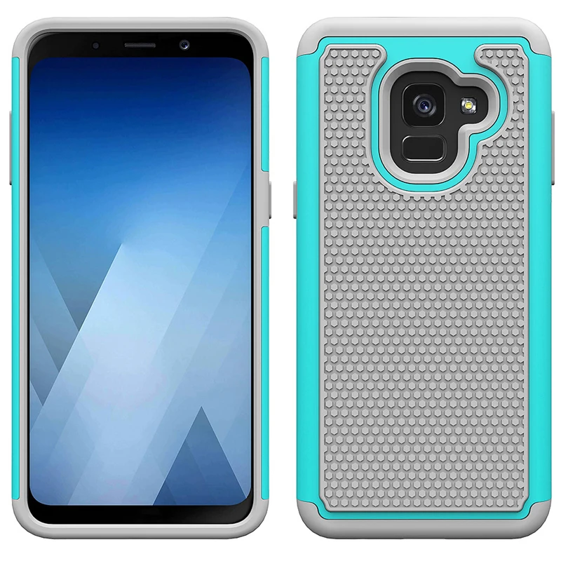 Для Samsung Galaxy A8 2018 чехол резиновая силиконовая Броня защитный противоударный