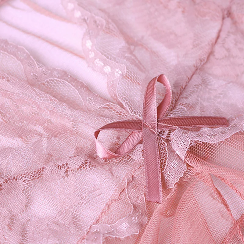 EW Sexy Lingerie Hot Erotic Lace Sleepwear Dress Temptation Transparent Nightwear Costumes | Тематическая одежда и