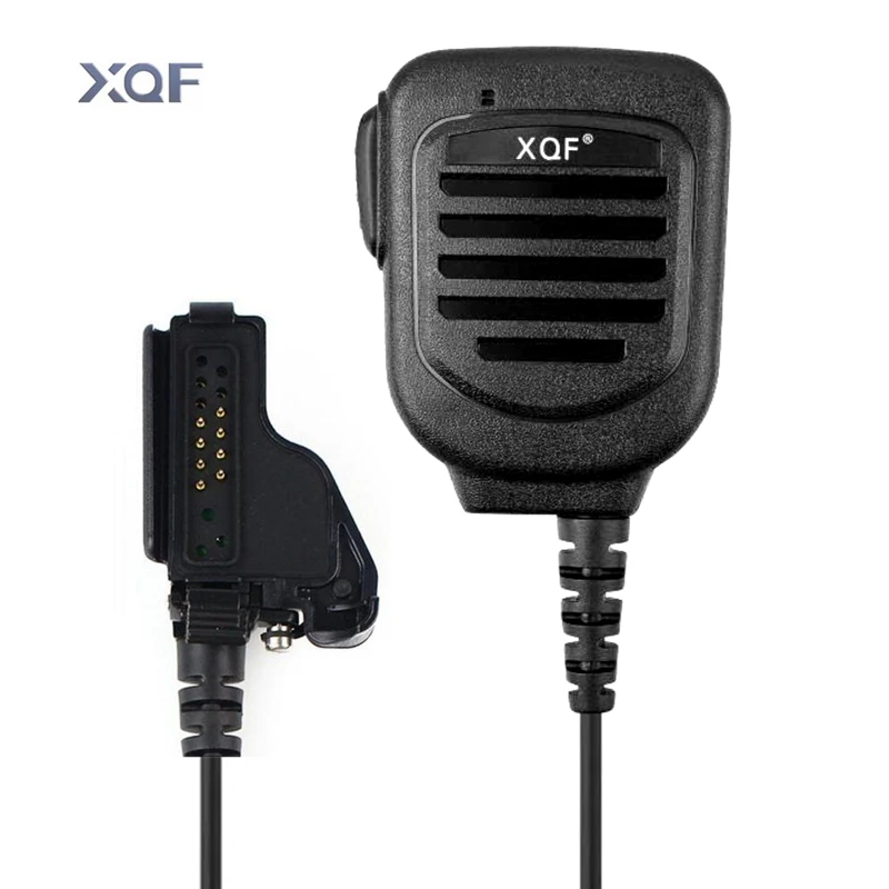 XQF радио Ручной микрофон SM109 плечо IP67 Водонепроницаемый для Motorola Walkie Talkie HT1000 XTS1500
