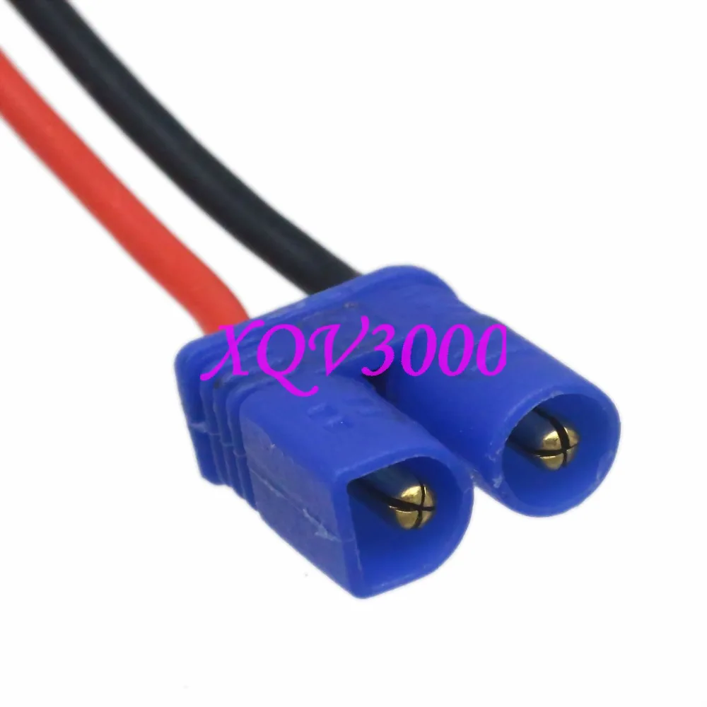 Переходник штекер EC2 к штекеру JST с проводом 10 см (4 дюйма) 20AWG | Обустройство дома