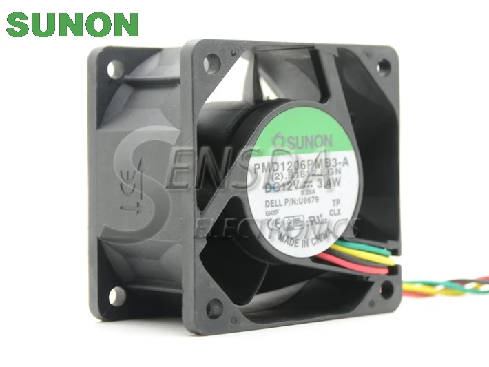 Для Sunon PMD1206PMB3-A P/N : 0U8679 U8679 DC 12 В 3,4 Вт 60x60x38 мм 4 провода 5Pin для SX280 GX620 SX745 SX755 760 USFF Вентилятор охлаждения