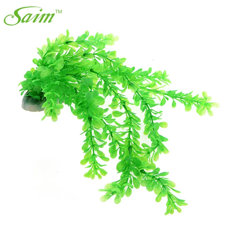 Saim Acuarios Aquastic поддельные растения зеленый Garss искусственные пластмассовые