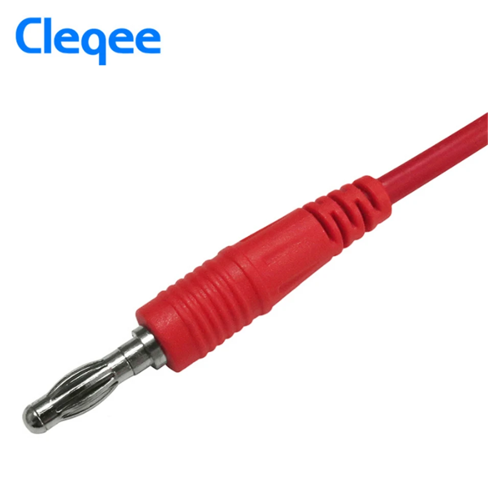 2018 Cleqee P1041 1 комплект м 4 мм банановый штекер мягкий Тестовый Кабель RV для