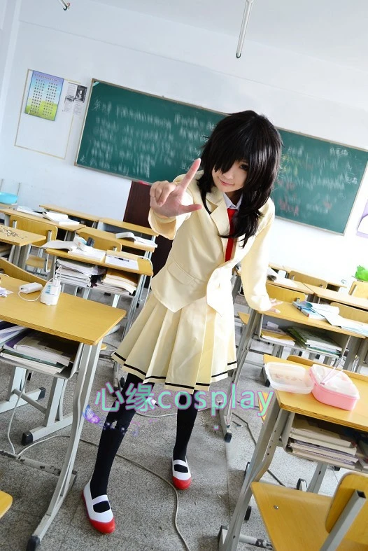 Аниме WataMote Tomoko Kuroki Косплей Костюм Женский на заказ|tomoko kuroki cosplay costumes|cosplay costumetomoko |