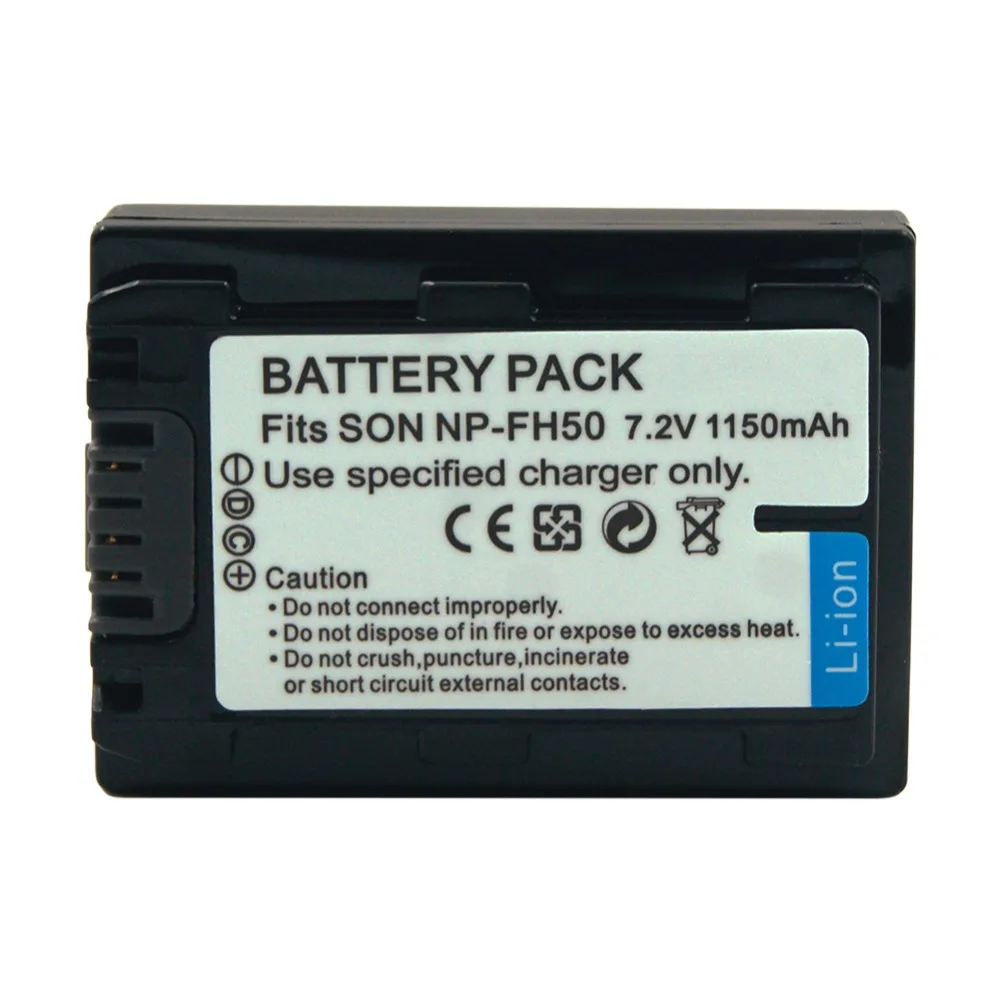 Аккумуляторная батарея для Sony Camera HX100 HX200 A230 A290 A390 DVD103 DVD105 DVD108 7 2 в 1150