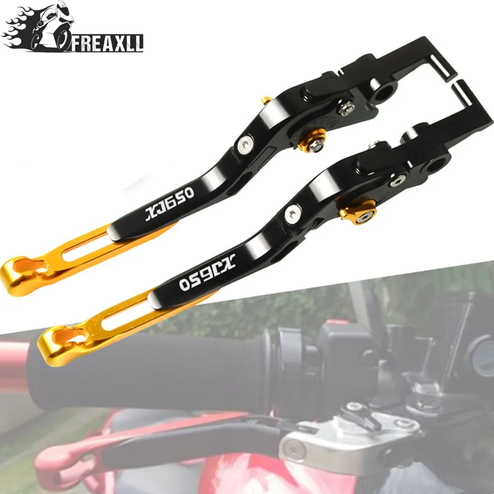 Motorbike Motorcycle Handlebar Grips Adjustable Folding CNC Brake Clutch Levers For YAMAHA XJ650 XJ 650 1981 1982 1983 1984 1985 |