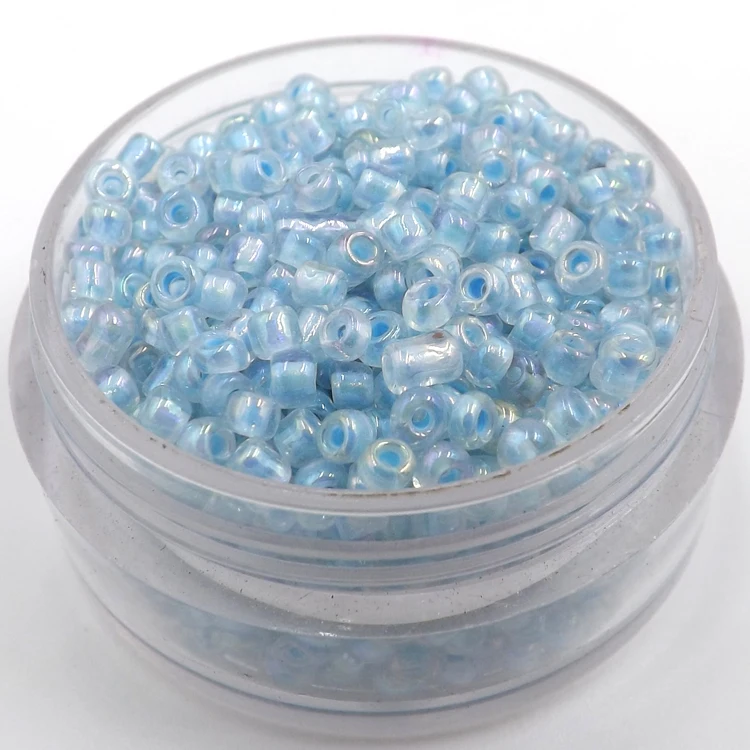 Оптовая продажа бусины из чешского стекла размер 22 г/3 мм цветные AB для