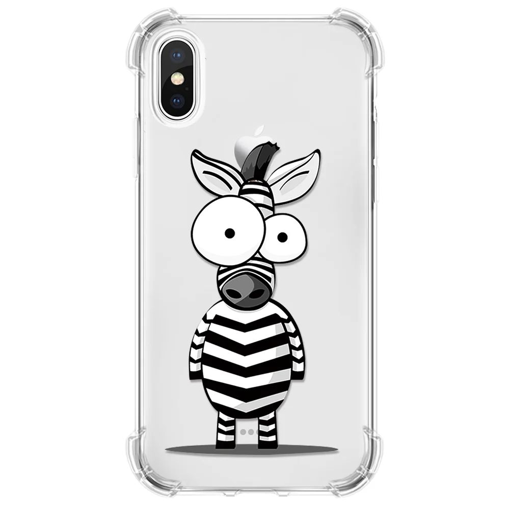 Чехол с воздушной подушкой для iPhone X 7 Plus 8 6 6S 5 5S SE 2020 Кристальный чехол 11 Pro Xs Max XR
