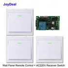 Беспроводной пульт дистанционного управления, 110 В, 220 В перем. Тока, приемник, настенная панель, передатчик, для зала, спальни, потолочные светильники, настенные светодиодные лампы TX