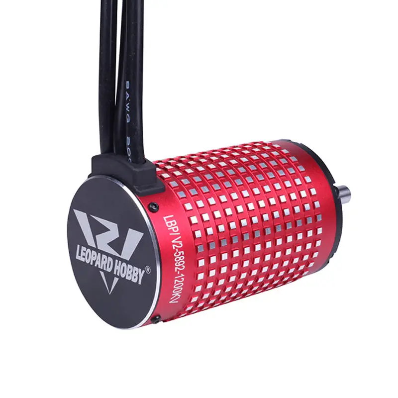 Бесщеточный 4 полюсный мотор Leopard Hobby LBP5892 V2 5892 1340KV 1200KV 980KV 780KV для радиоуправляемой