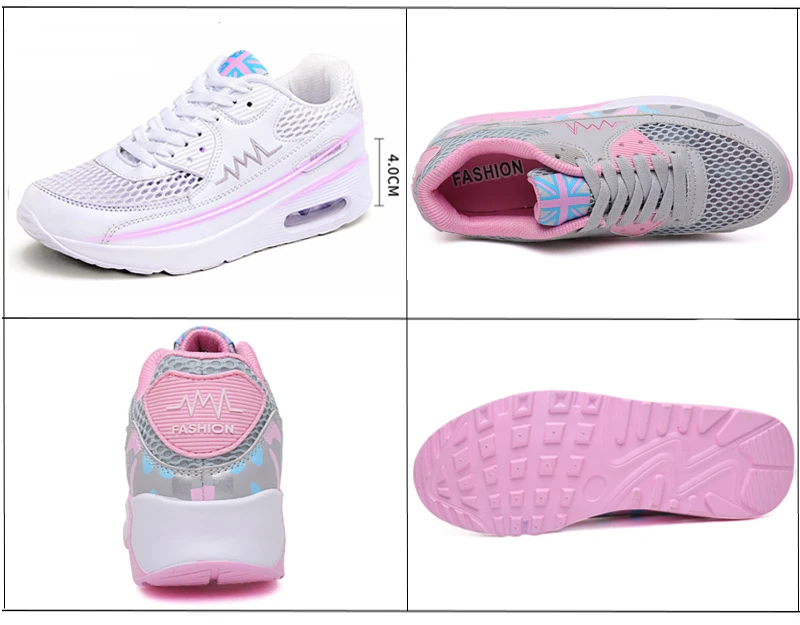 VTOTA/Модные женские кроссовки на платформе; tenis feminino; женские ботинки на танкетке; Basket Femme; кроссовки на массивном каблуке; женские кроссовки