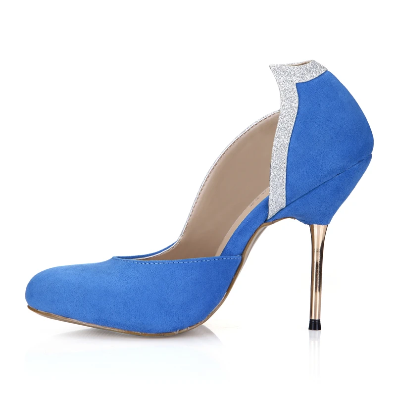 Sorbern синий для женщин Насосы Дизайнер Soes Роскошные 2018 слипоны chaussures femme женская