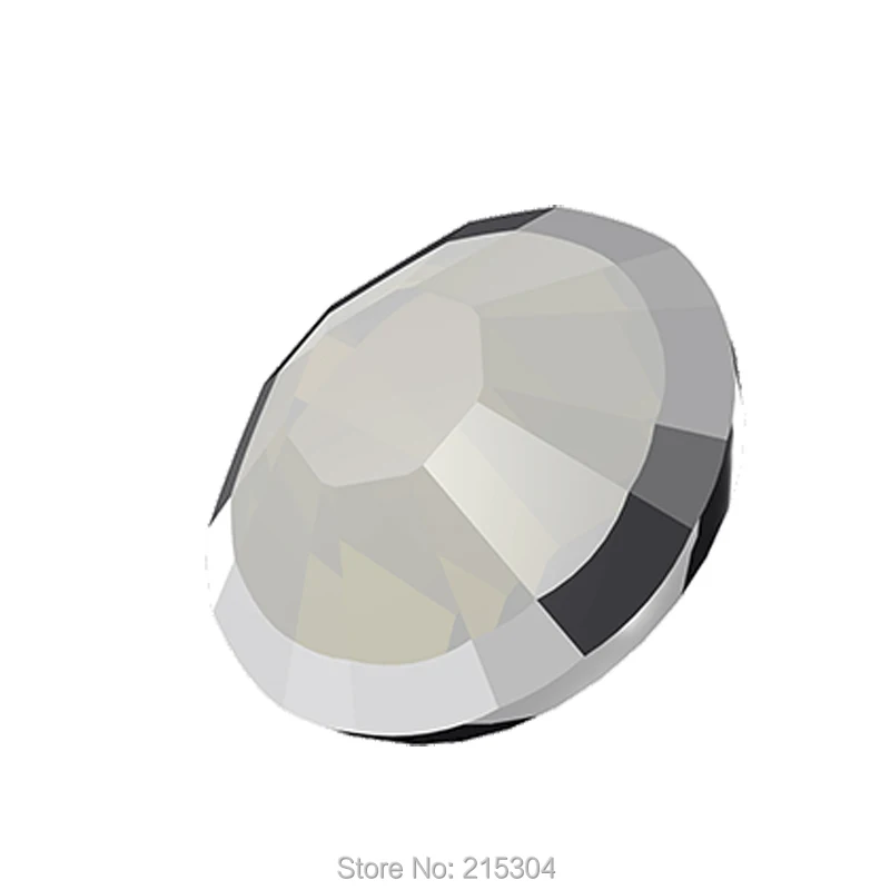 Новинка 2019 20 элементов Swarovski Rimmed 2088/I белый опал свет хром (без горячей фиксации)