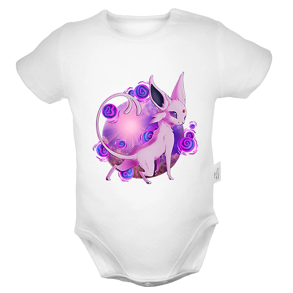 Pokemon Evee/Одежда для всей семьи Espeon Guns N' Roses дизайн рок группы Одежда новорожденных