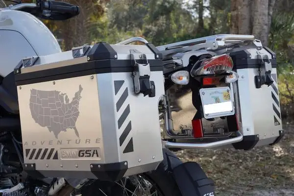 Светоотражающая переводная картинка для мотоцикла GSA Adventure R1200 чехол Touratech Top|decal