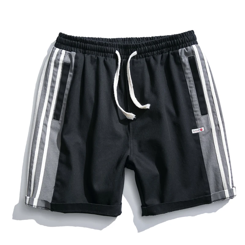 M-5XL летние мужские шорты больших размеров из хлопка 95% спандекса 5% pantaloni corti estate uomo
