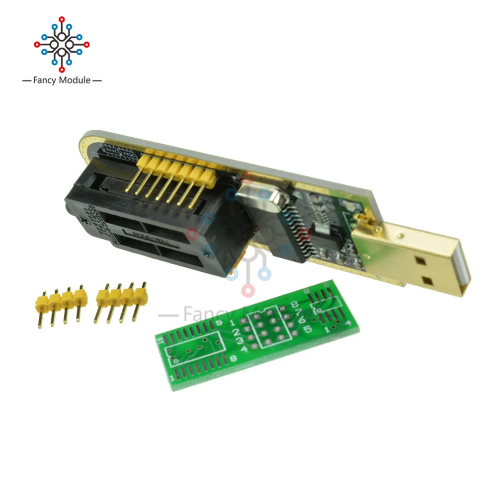 CH341A 24 25 серия EEPROM Flash BIOS USB программатор с программным обеспечением и