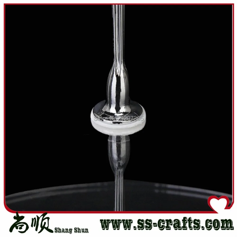 3 уровневая акриловая круглая подставка для кексов/Подставка кексов на день