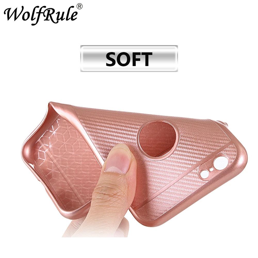 Чехол WolfRule для Apple iPhone 6S мягкий силиконовый резиновый чехол телефона 6 Coque Fundas |