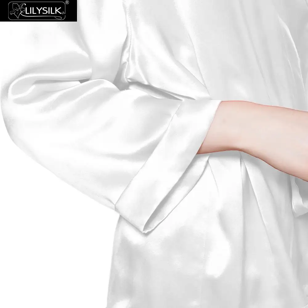 LilySilk Пижама женская костюм комплект белье домашняя одежда для женщин 22 Momme шелк с