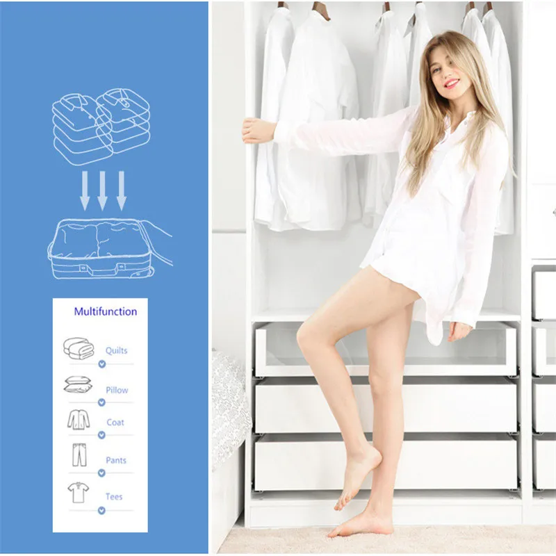 ROSEHOME 11 шт./компл. органайзер для шкафа путешествий Складная Одежда одеяла
