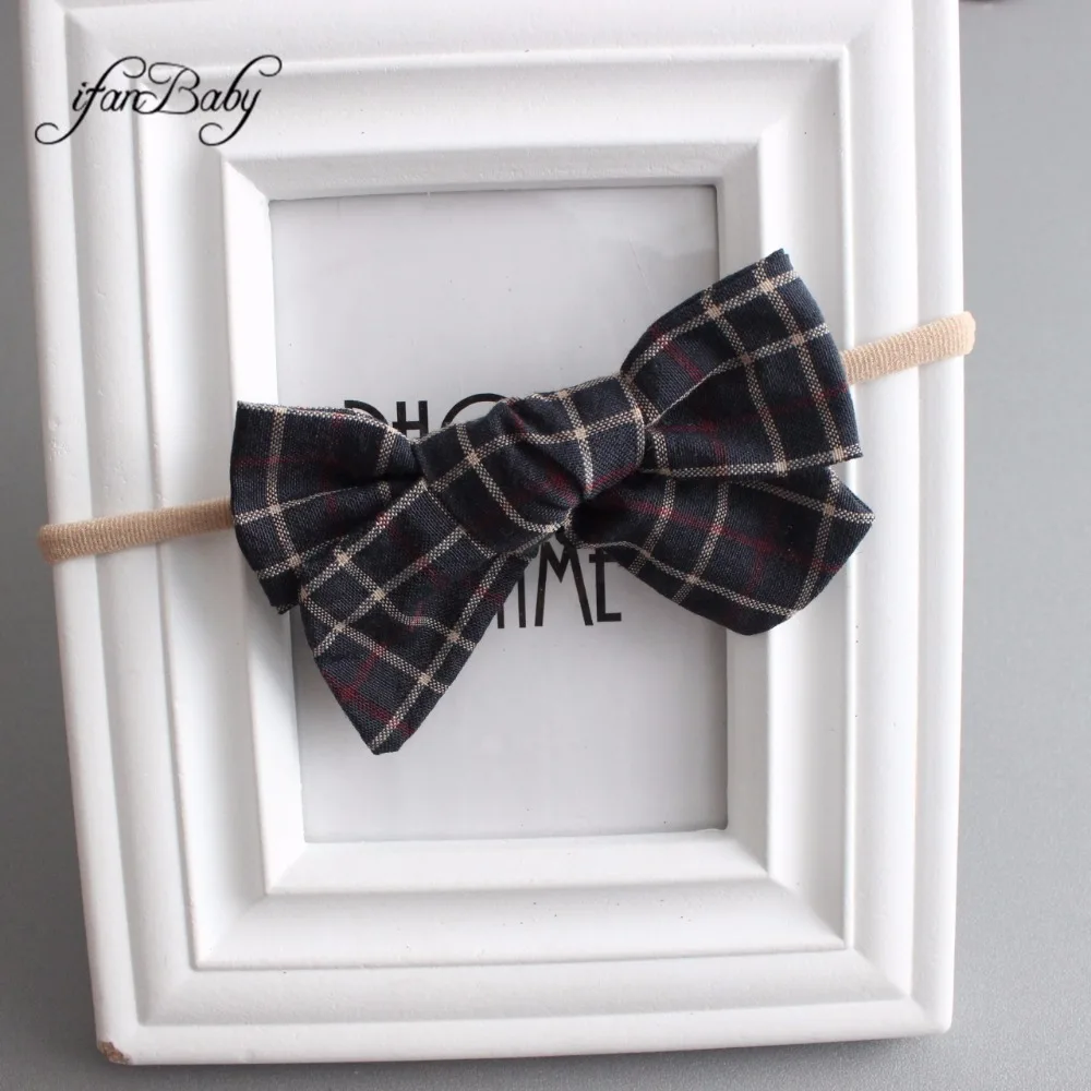 Fashion Oversize kids Nylon flower Headband fabric bow headband | Украшения и аксессуары