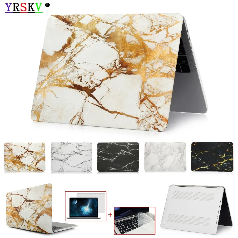 Новый чехол с мраморным рисунком для Apple MacBook M1 Chip Air Pro Retina 11 12 13 15 16 дюймов 2020 Touch Bar