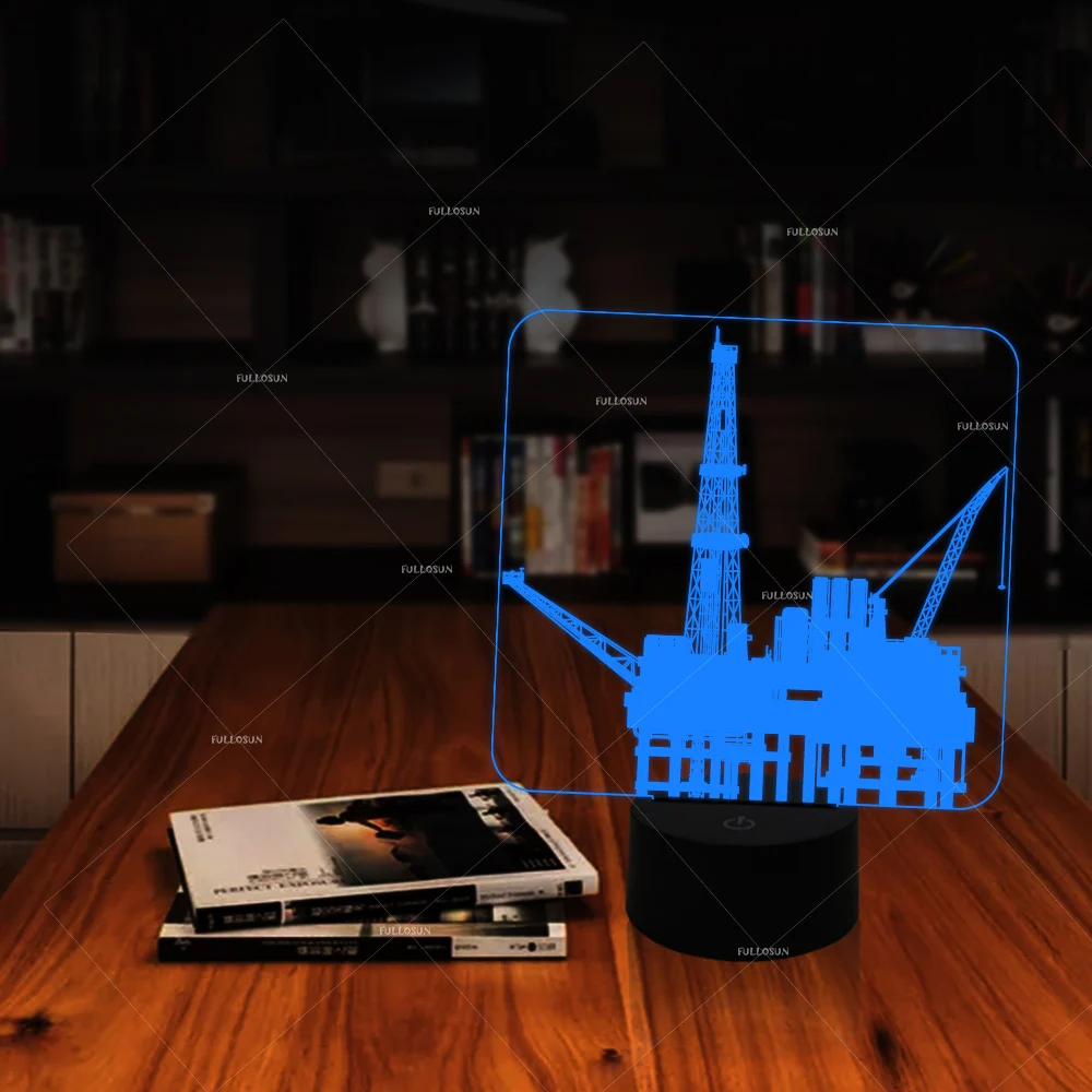 Телеграфные столбы 3d дизайн ночники USB-кабель Декор для дома клуба магазина кафе