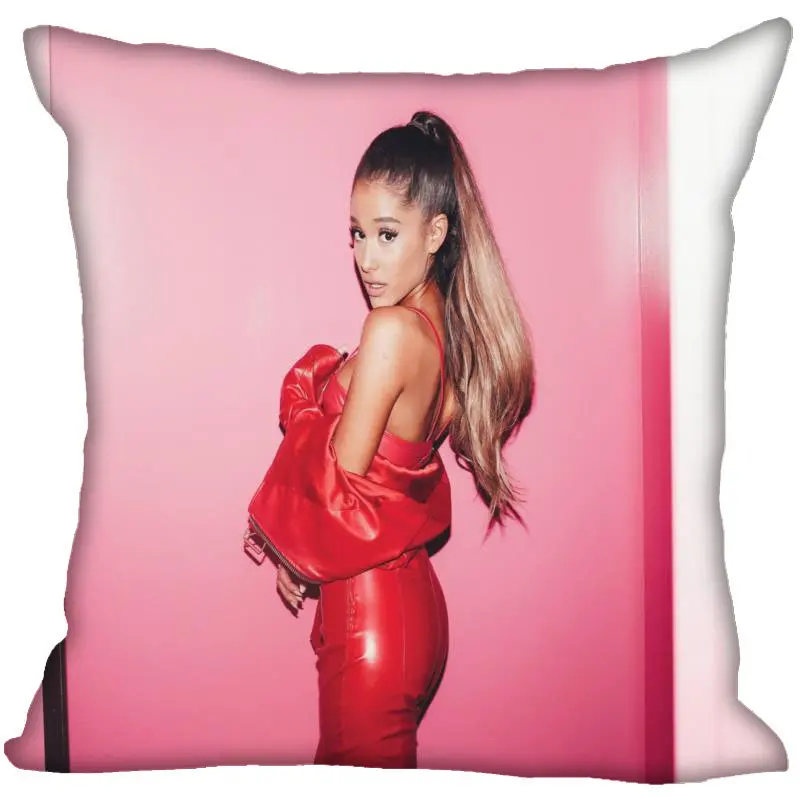 18 Новое поступление Ariana Grande наволочка для спальни для дома или офиса, декоративные наволочки квадратная Подушка на молнии, сатиновые мягкие, не выцветают - Цвет: 18