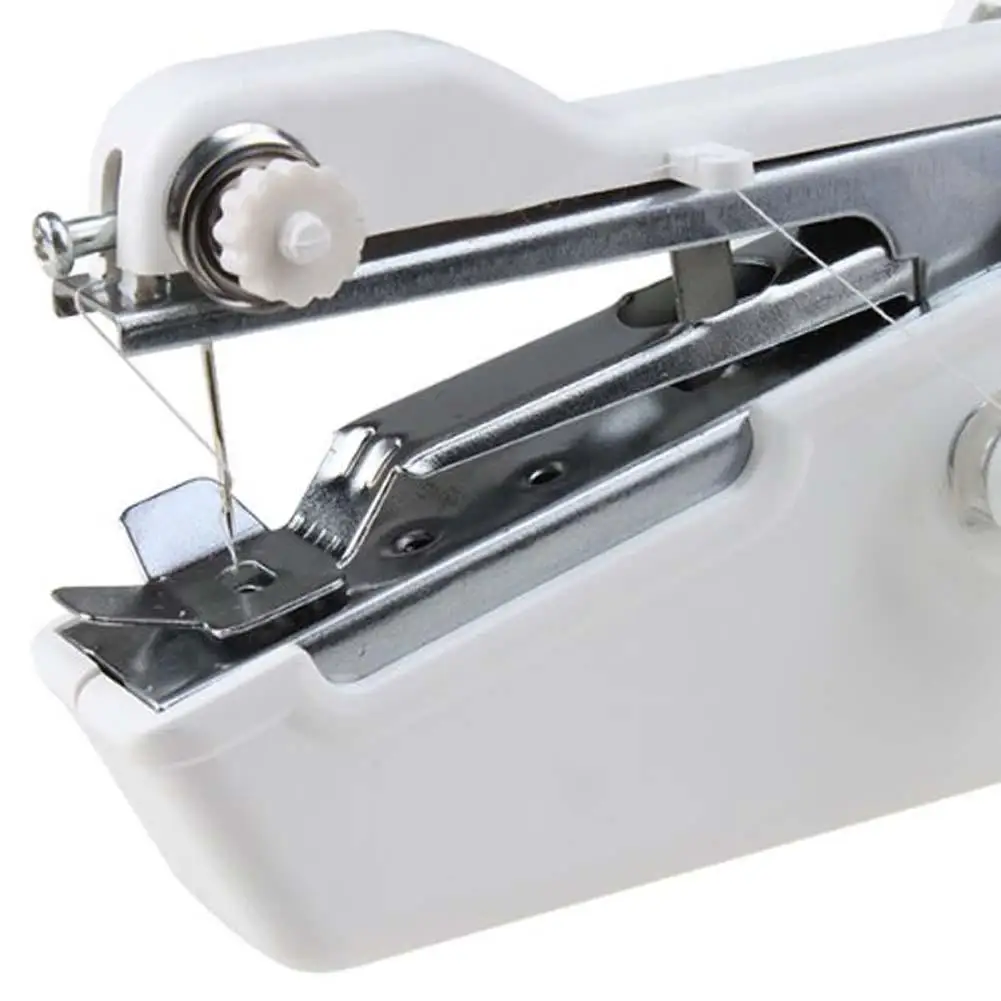 Портативная швейная мини машинка для дома швейные принадлежности