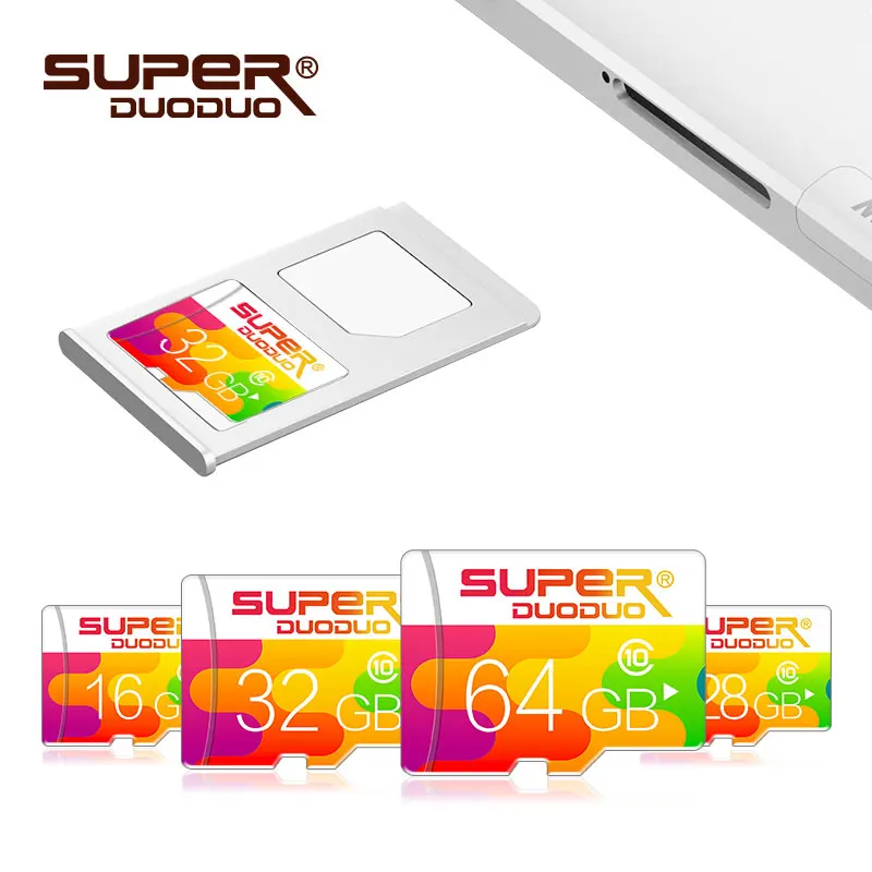 Карта памяти Micro SD реальная емкость 8 ГБ/16 ГБ/32 ГБ/64 Гб/128 ГБ класс 10 карта для