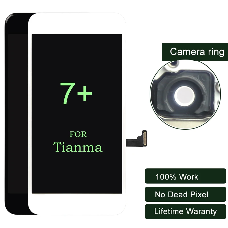 Премиум 5 шт. для iPhone 7 Plus ЖК-дисплей Tianma с сенсорным экраном дигитайзер дюймов iphone