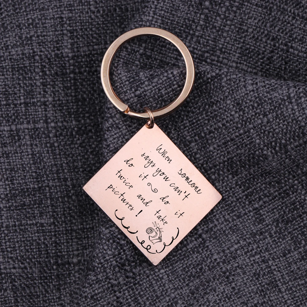 Аксессуары брелок вдохновляющая Кольца Подвески Брелок для ключей