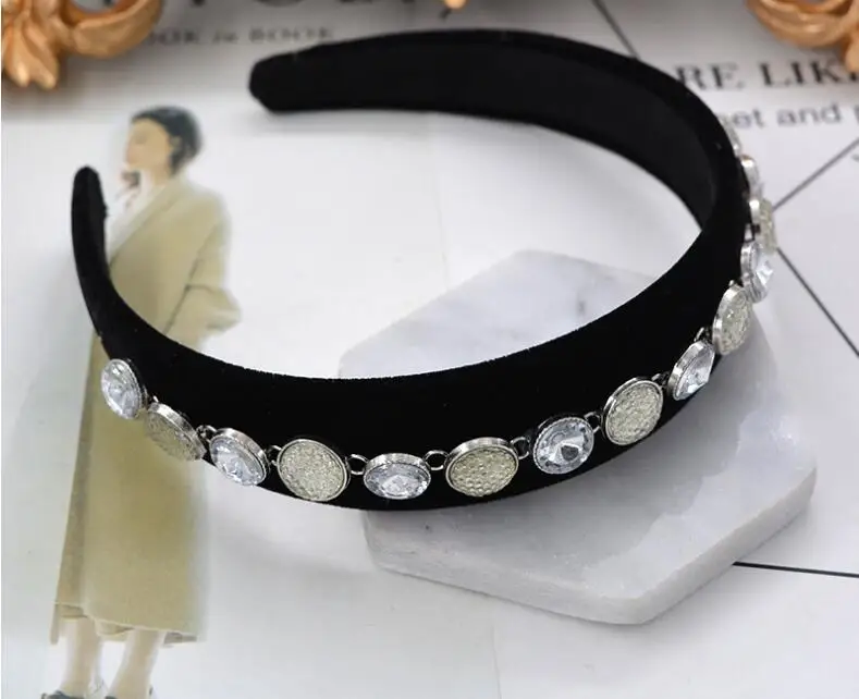 

New brand Bridal Hair Accessories Crystal Pearl Tassels Hair Headbands Hair Jewelry Wedding Brides Hairband Tiaras Crowns